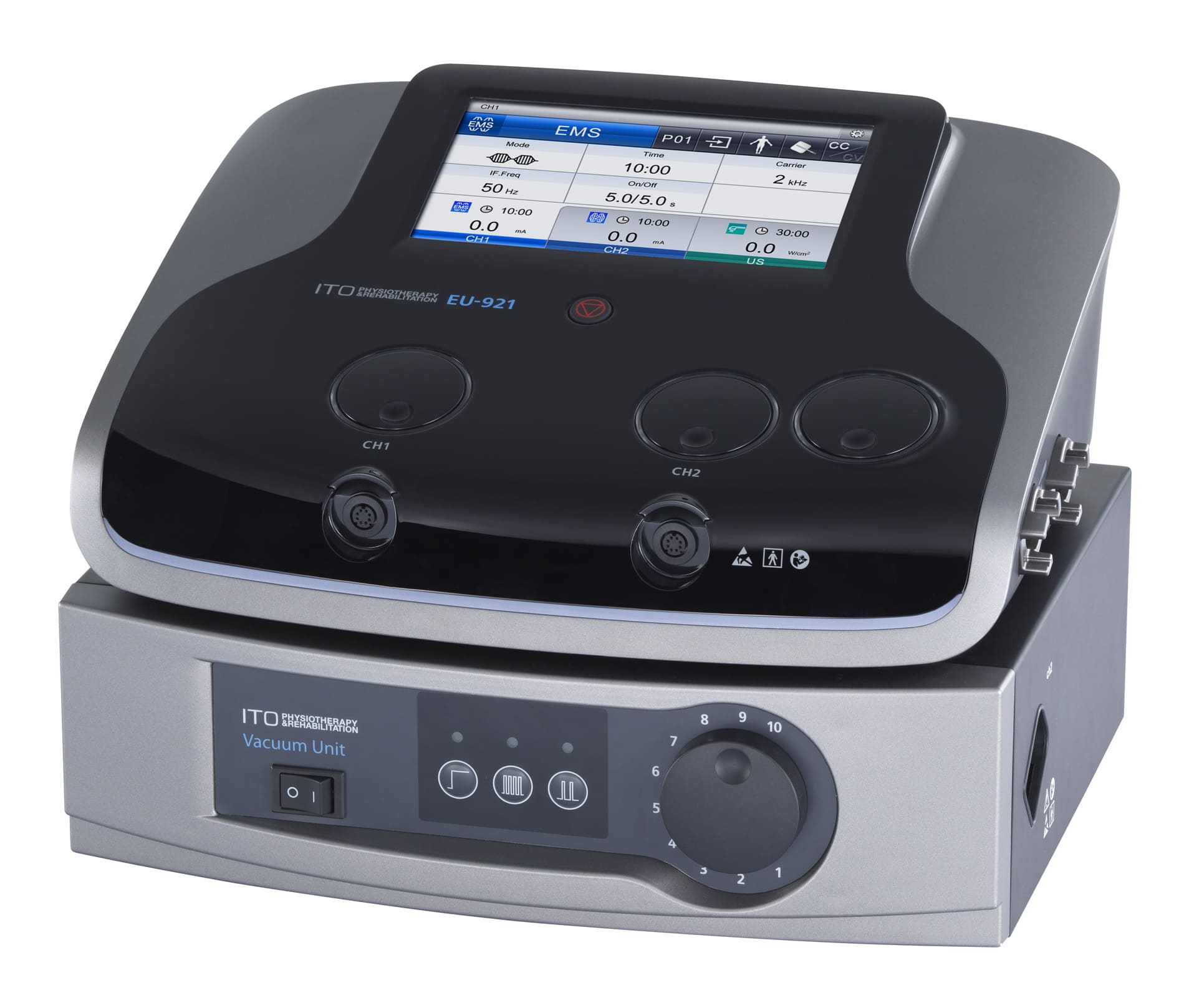 EU-921/EU-941 Multi-Channel Electrotherapy Ultrasound Combo (ITO) - Image 2