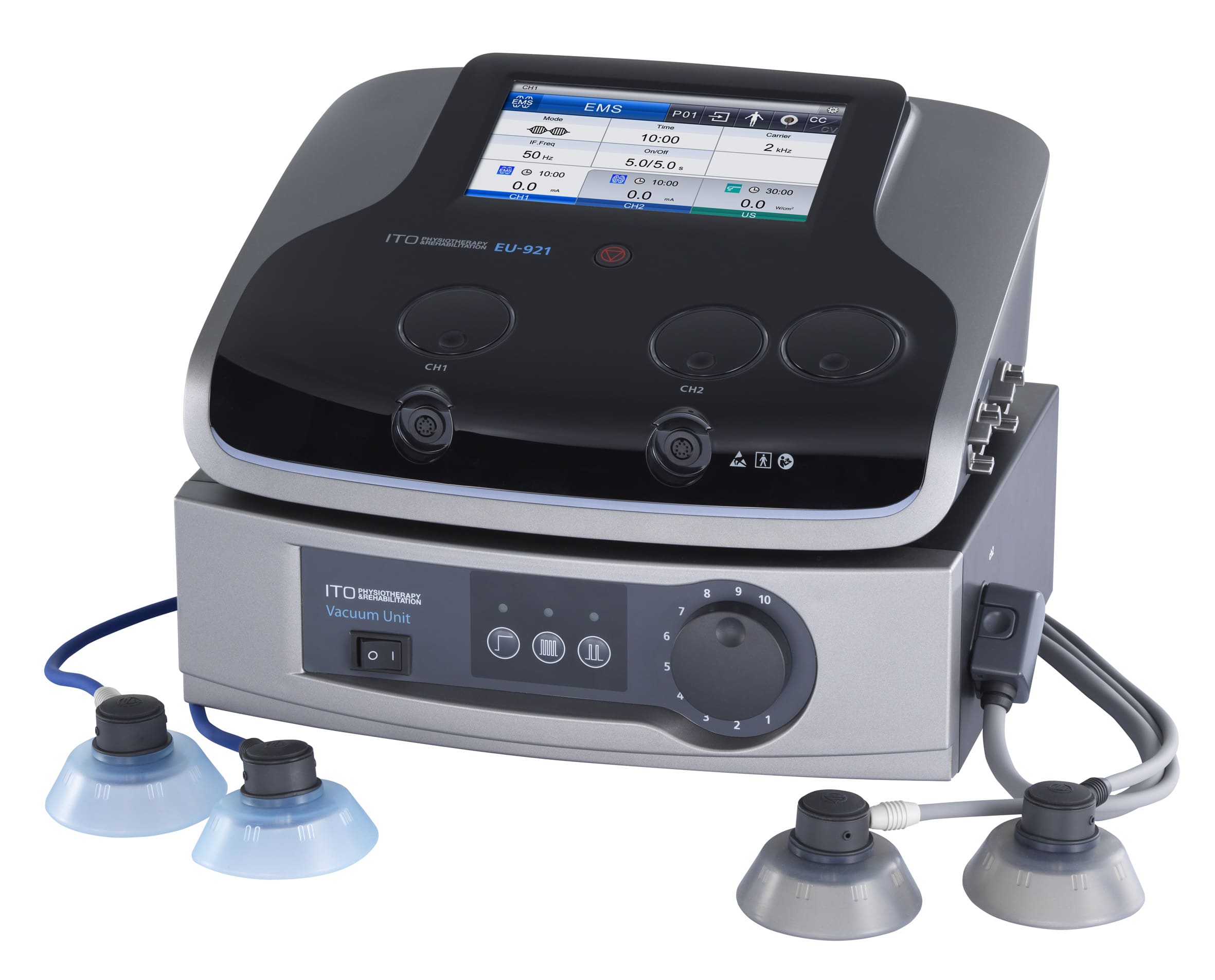 EU-921/EU-941 Multi-Channel Electrotherapy Ultrasound Combo (ITO) - Image 3