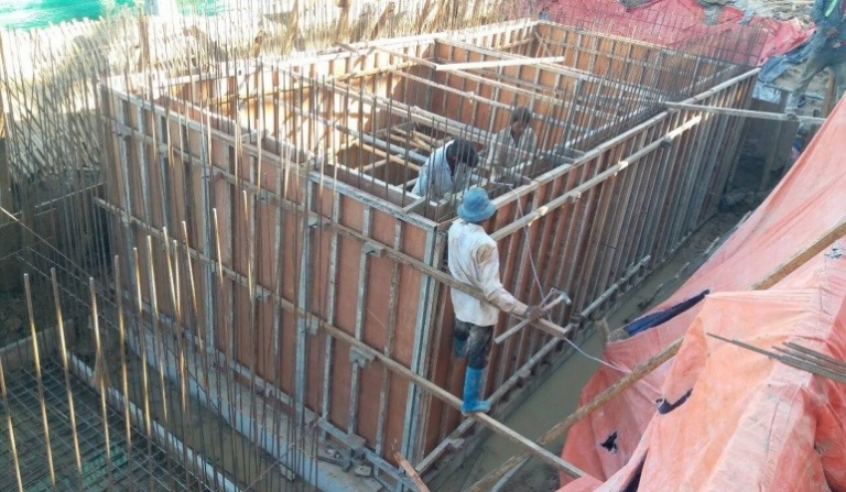 Reinforced Concrete Complete Waste water treatment system